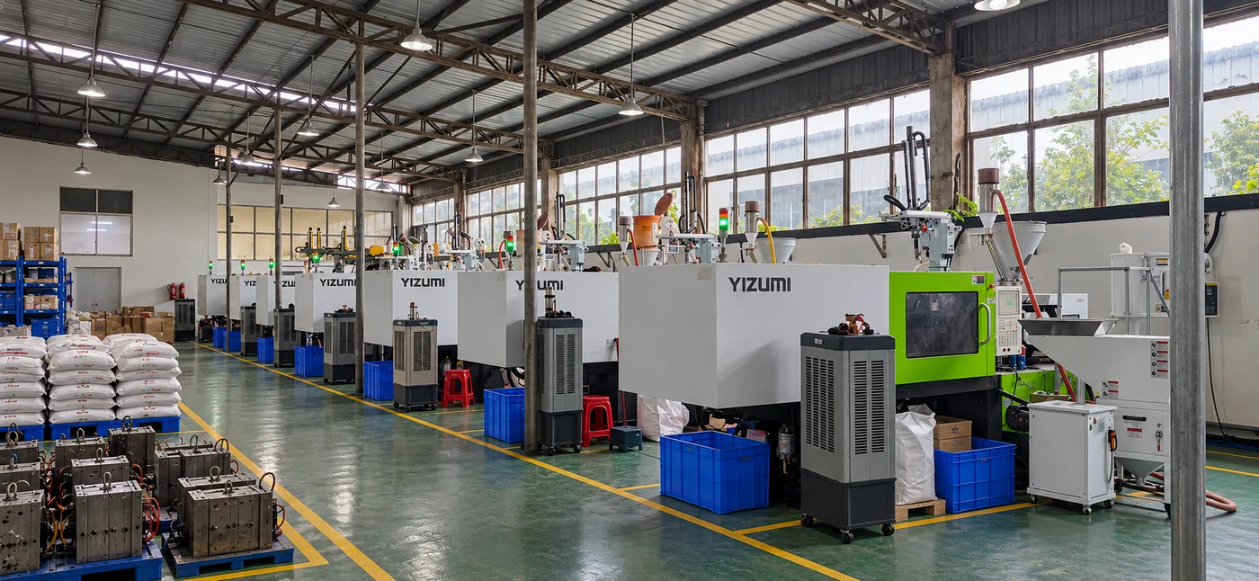 Hongxin Technology injection molding workshop and equipment